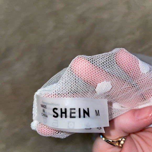 SHEIN mesh tie-top - Picture 3 of 3